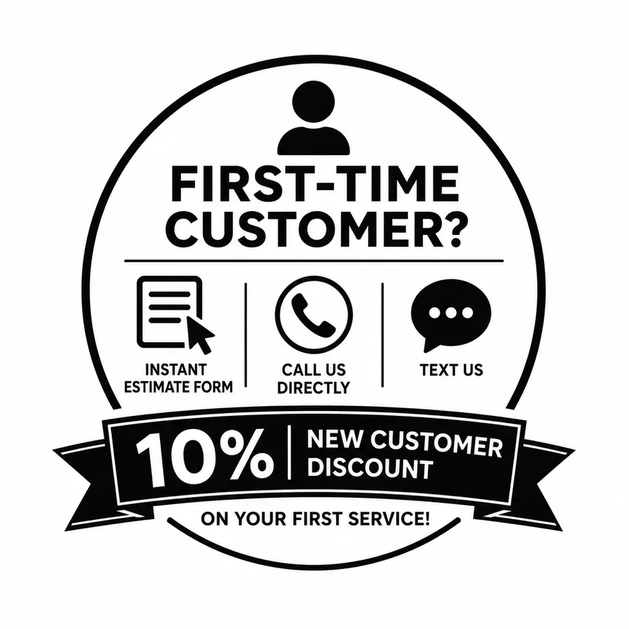 First-time customer offer